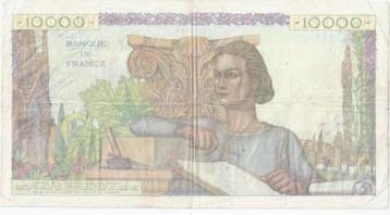 10 000 Francs France Fay 50/51 10000 Francs Genie Francai..., Postzegels en Munten, Verzenden, België