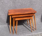Set bijzettafels - Teak - Drie bijzettafeltjes