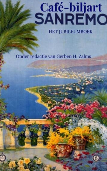 Café-biljart San Remo 9789464485554 Gerben H. Zalms, Verzenden, Zo goed als nieuw, Gerben H. Zalms