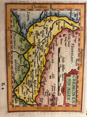 Italië - Lombardije // Cremona; Autore / Cartografo: Barent