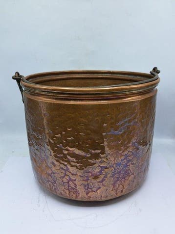 Accessoire de cheminée - Aker - Cuivre - Houtbak