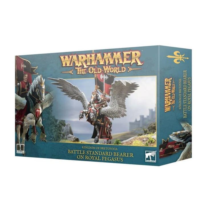 Battle Standard Bearer on Royal Pegasus (warhammer nieuw), Hobby & Loisirs créatifs, Wargaming, Enlèvement ou Envoi