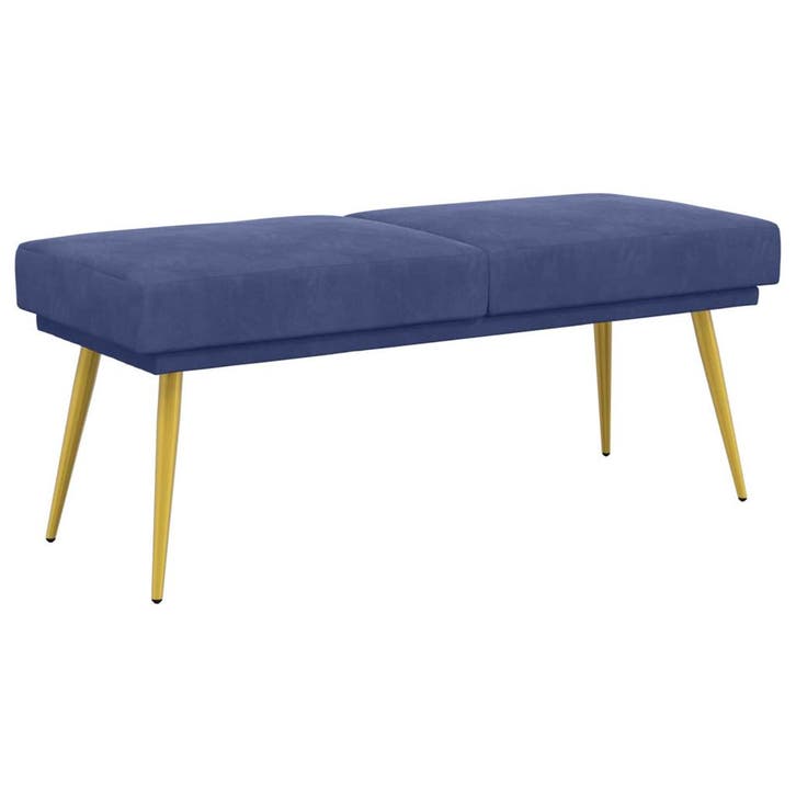 vidaXL Dubbel-laags bank Politieblauw 120 x 45 x 46 cm, Maison & Meubles, Maison & Meubles | Autre, Envoi