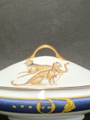 Porcelaine de Paris - Soepkom - Porselein, Antiek en Kunst