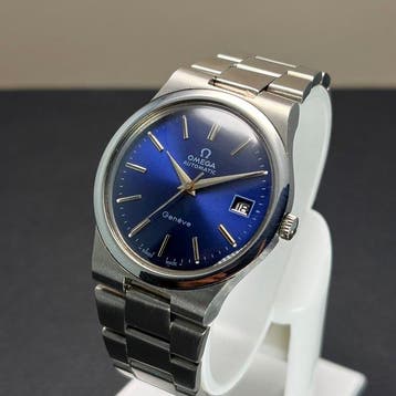 Omega - Genève - Zonder minimumprijs - 166.0173* Blue Dial*