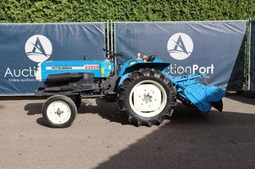 Veiling: Minitractor Mitsubishi D2050 Diesel 20pk Met Grondf, Ophalen