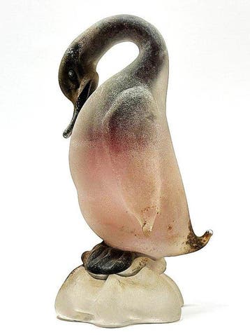 Cenedese Murano - Anni 60 - sculptuur,  Anatra  - 22.5 cm