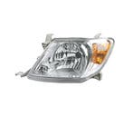 PHARE GAUCHE TOYOTA HILUX VIGO PICK-UP 05-11 FOND CHROMÉ, Auto-onderdelen, Verlichting, Verzenden, Nieuw