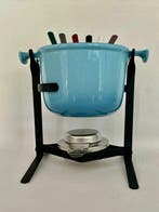 Le Creuset gietijzeren Fonduestel , design Enzo Mari - Poêle