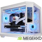 Mars Gaming MC-3TCORELCDM Mini tower Wit, Computers en Software, Verzenden, Nieuw