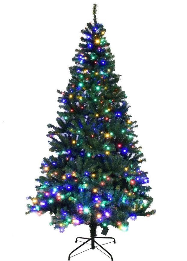 2dekans | Coast Kunstkerstboom met LED-verlichting – 210 cm, Divers, Noël, Enlèvement ou Envoi