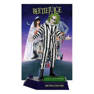 Beetlejuice Movie Maniacs PVC Statue Beetlejuice 17 cm, Ophalen of Verzenden