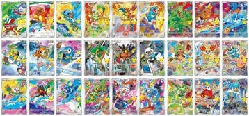 Pokémon - 14 Card - 27 AR cards + 5 30th anniversary cards, Nieuw