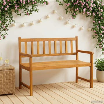 vidaXL Tuinbank 2-Aantal zitplaatsen 110 x 55 x 90 cm, Verzenden