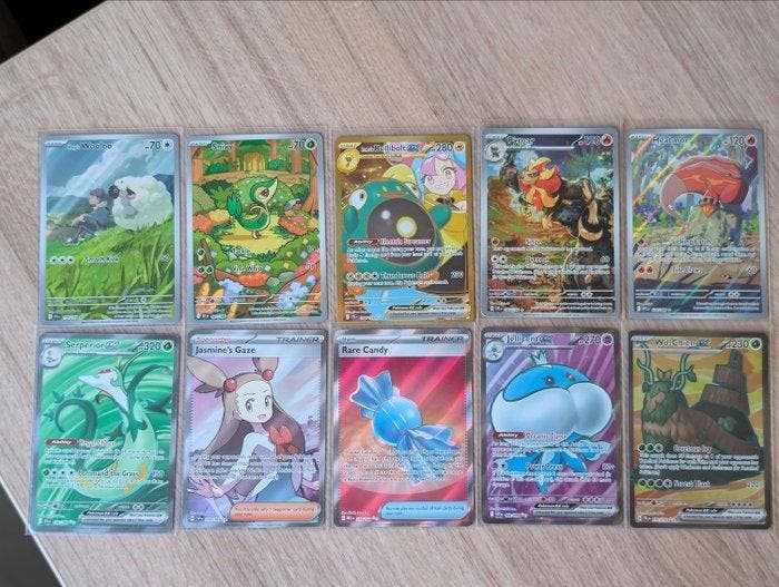 Pokémon - 10 Card - Bellibolt, Snivy, Pyroar, Heatmor,, Hobby en Vrije tijd, Verzamelkaartspellen | Pokémon