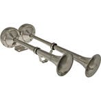 Rvs Scheepshoorn 12V 2-Tonig 115dB 47cm, Ophalen of Verzenden, Nieuw