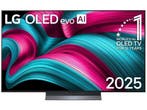 LG OLED55C56LB - Ultra HD TV - OLED Evo technologie - Zwart, Verzenden