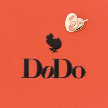 Sans prix de réserve - Dodo - Pendentif - 9 carats Or rose