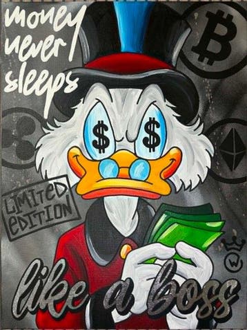 Xavier Van Walsem (1980) - Scrooge mcduck Like a boss