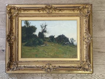 Louis Aimé Japy (1840-1916) - Paysage, Antiek en Kunst