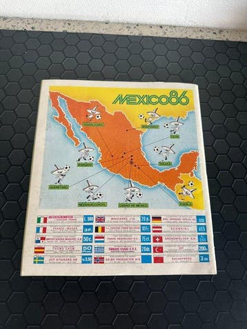 Panini World Cup Mexico 86 Diego Maradona, Michel Platini, Nieuw