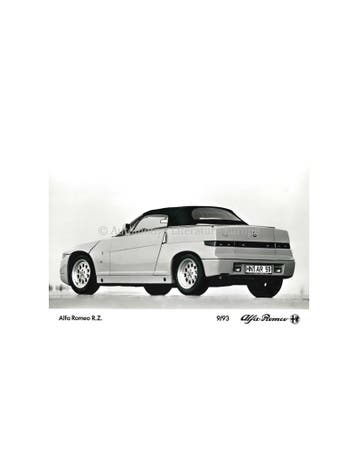 1993 ALFA ROMEO RZ PERSFOTO, Boeken, Nieuw