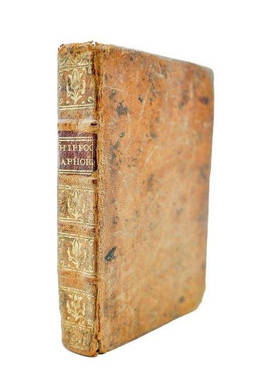 Hippocrate - Hippocratis aphorismi, variorum auctorum - 1756