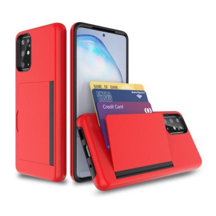 Samsung Galaxy A30 - Wallet Card Slot Cover Case Hoesje, Telecommunicatie, Mobiele telefoons | Hoesjes en Screenprotectors | Samsung