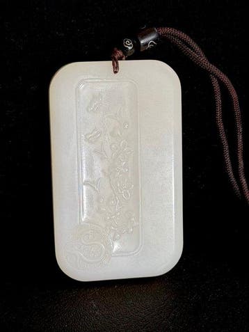 Grote hanger - Jade - China - 20e eeuw