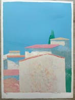 Roger Muhl (1929-2008) - Village en Provence