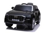 Audi Q8 Quattro S-line, 12 volt elektrische kinderauto met E, Ophalen of Verzenden