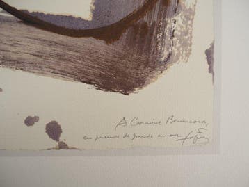Antoni Tapies (1923-2012) - Deux cercles, Antiek en Kunst