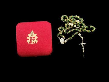 Chapelet - Cadeau d’une audience privée avec le pape