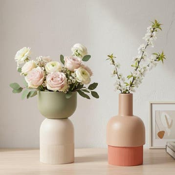 Cloudnola - Renée Vendrig - Vase (2) - Céramique - Vase Flip