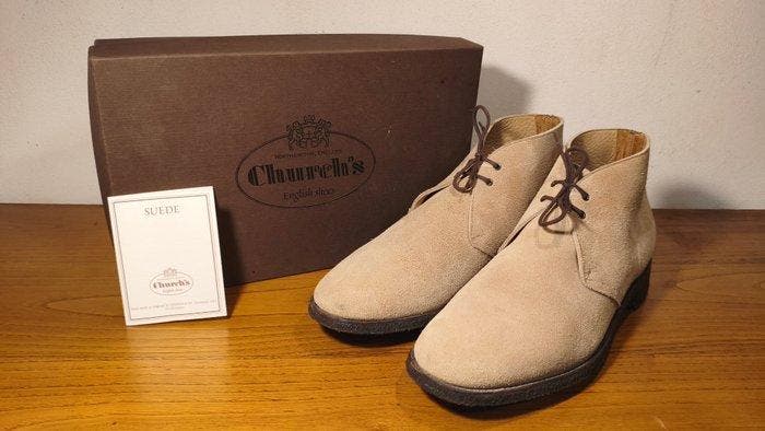 CHURCHS SAHARA BOOTS - Scatola - Cartellino - Veterschoenen, Kleding | Heren, Schoenen