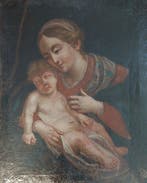 Italiaanse school (XVIII) - Scena religiosa, Antiek en Kunst
