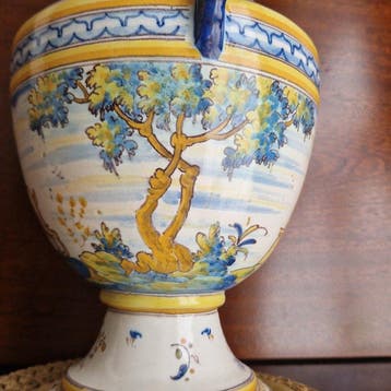 Talavera de la Reina - Vaas - Keramiek - Antieke Spaanse