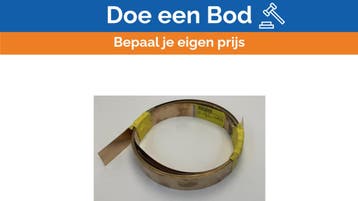 Bieden: Hanse Yachts Bronze Strip 1640x40x0.25mm, Ophalen of Verzenden, Nieuw