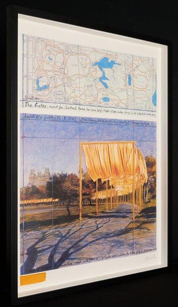 Christo (1935-2020) - Gesigneerde Art Print met originele