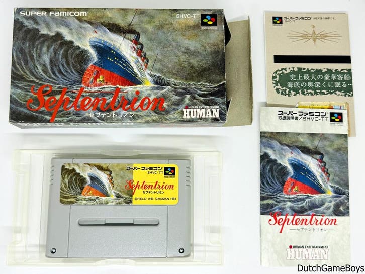 Super Famicom - Septentrion, Games en Spelcomputers, Games | Nintendo Super NES, Gebruikt, Verzenden