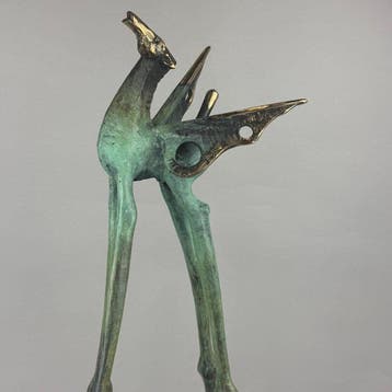 Dariusz Zielinski - The Pegasus - bronze sculpture)