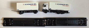 Roco H0 - Model treinwagon (1) - Roco H0 autotransporter met, Nieuw