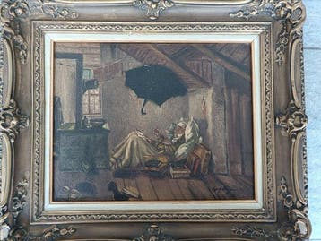 Carl Spitzweg (1808-1885), after - Povero poeta