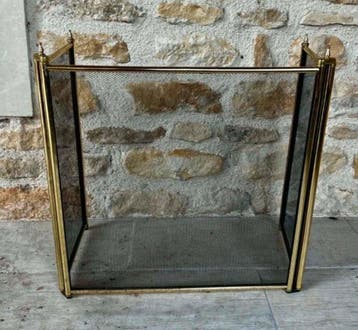 Openhaard accessoire - Metaal - vintage firewall