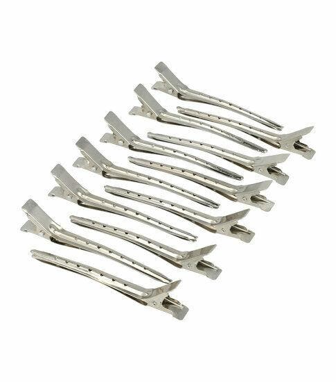Styling Tool - Afdeelklemmen 8cm – Metalen Kappersklemmen –, Handtassen en Accessoires, Uiterlijk | Haarverzorging