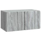 vidaXL Wandmontage TV-kast Grijs sonoma 59,5 x 31 x 30 cm, Verzenden, Nieuw