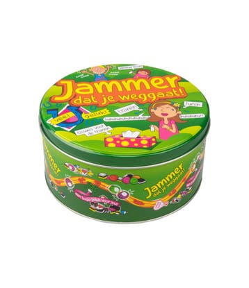 Snoeptrommel Jammer Dat Je Weggaat, Verzenden, Nieuw