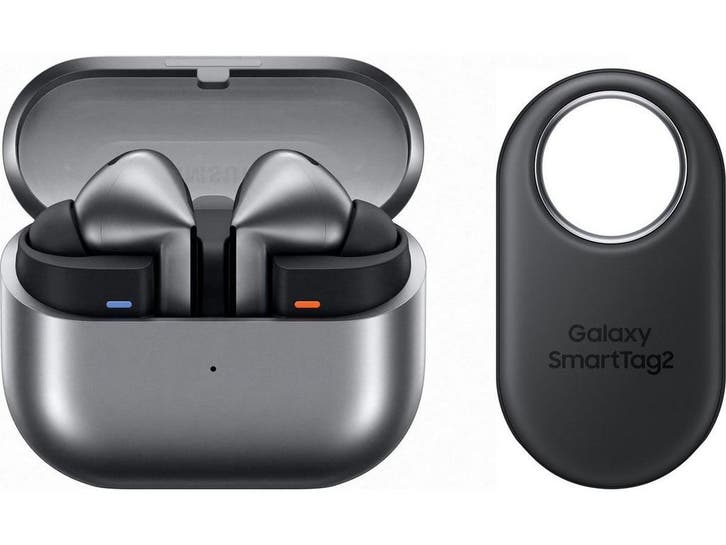 Samsung Galaxy Buds3 Pro - TWS - ANC - Grijs + SmartTag2, Télécoms, Téléphonie mobile | Écouteurs, Envoi