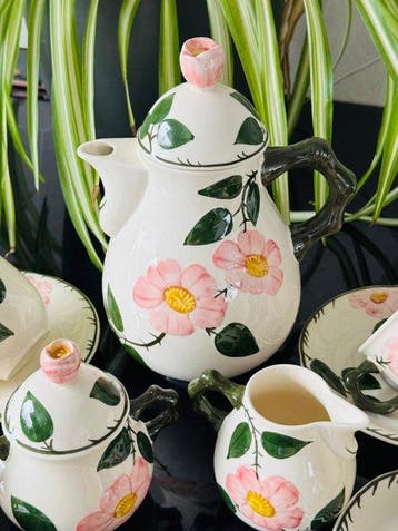 Villeroy & Boch - Koffieservies (15) - wild rose - Porselein