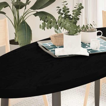 vidaXL Tafelblad 140x60x4 cm ovaal massief eikenhout, Verzenden